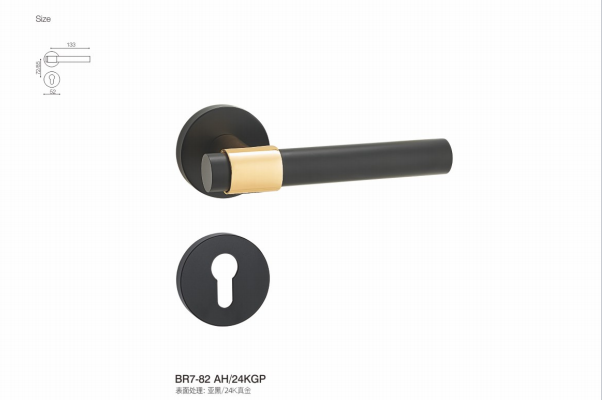 BR7-82 AH/24KGP Separate Hardware Door Locks