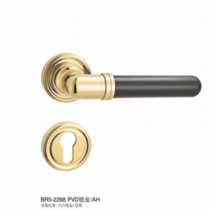 BR5-2288 PVD/AH Separate Hardware Door Locks