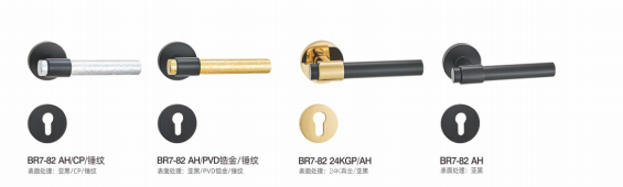 BR7-82 AH/24KGP Separate Hardware Door Locks - Image 2